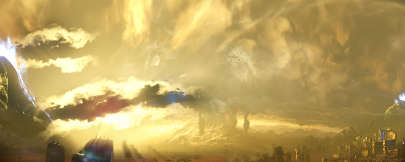 Illustration for article titled The Story Behind Destiny's Biggest Star: The Sky